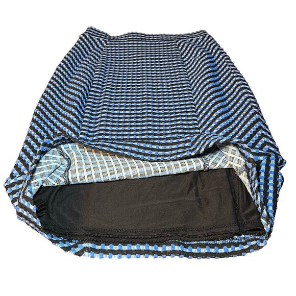 Maeve by Anthropologie Blue Textured Geometric Pencil Skirt Size XS - Picture 7 of 11